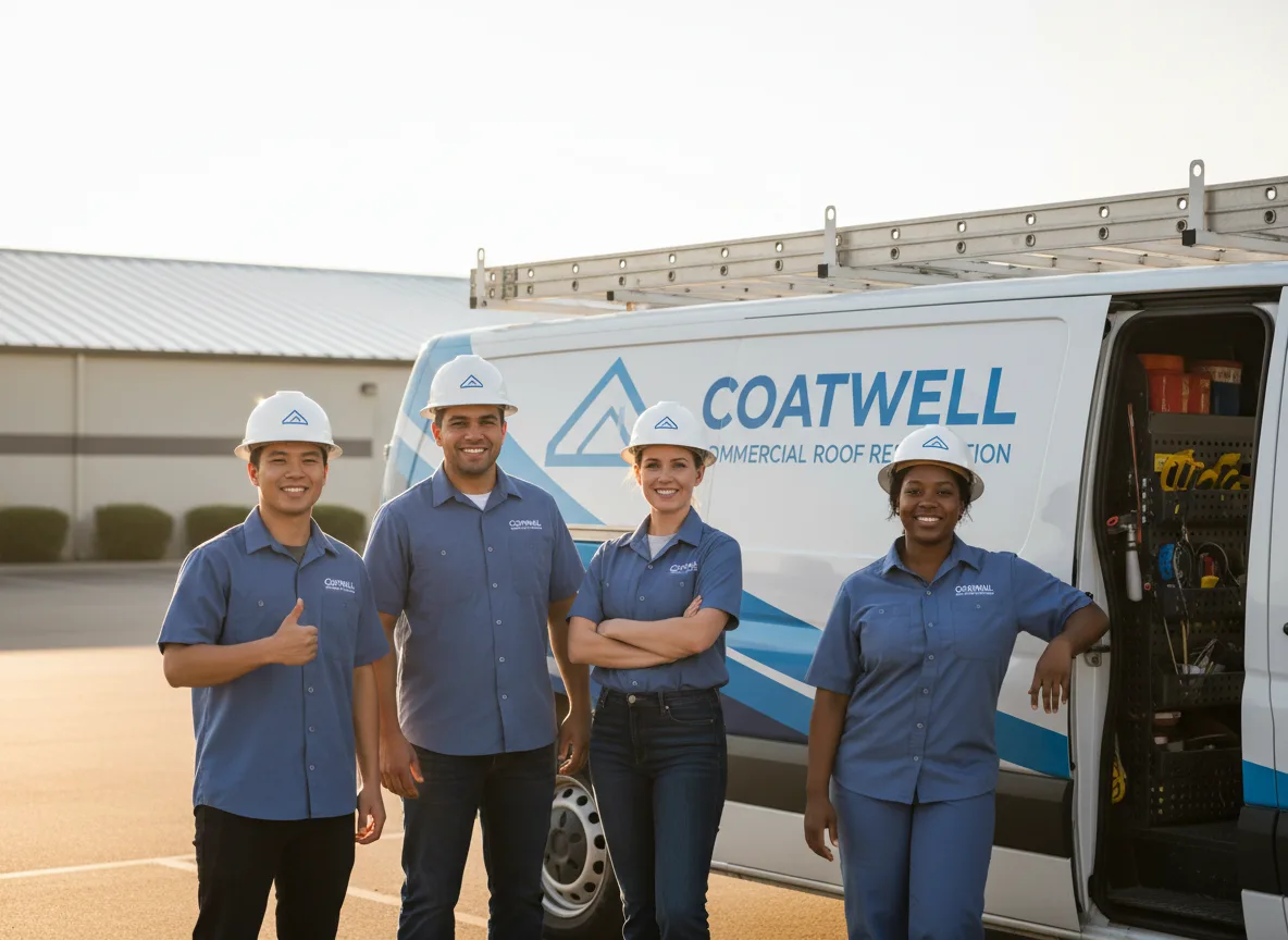 Commercial roof coating company in Canton, CT